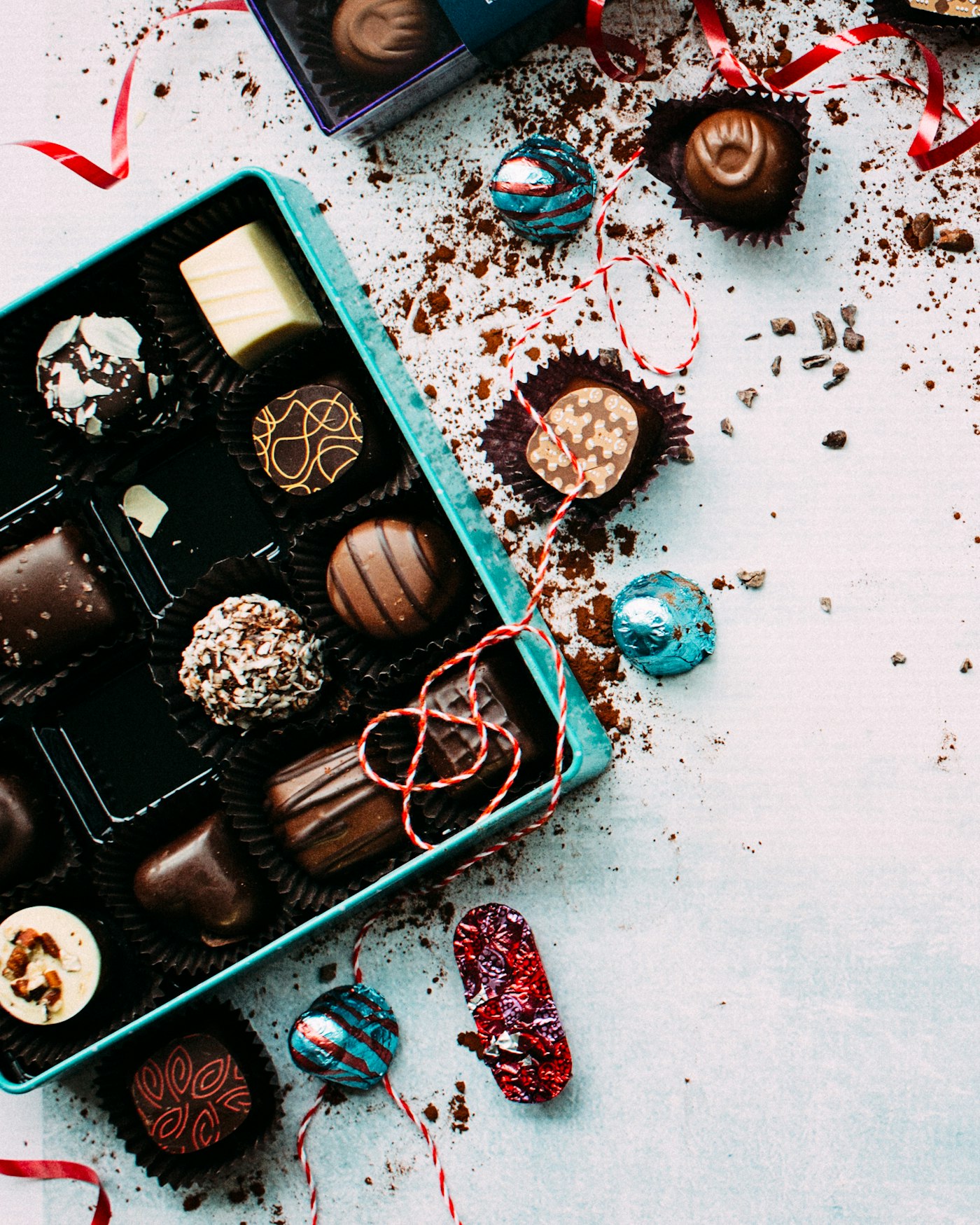 Chocolate atelier work surface